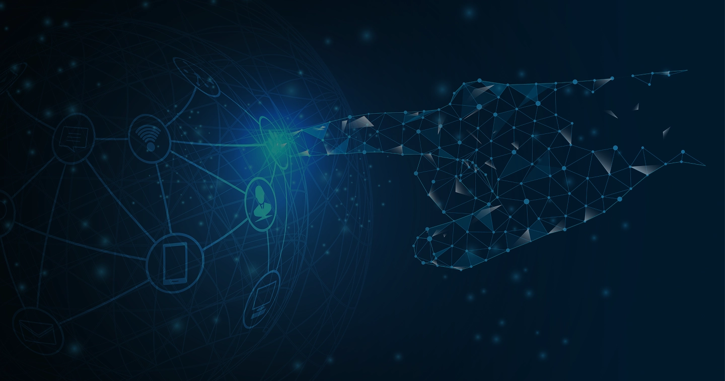 Hintergrundgrafik von Exterinetix Ziqut Kontaktseite